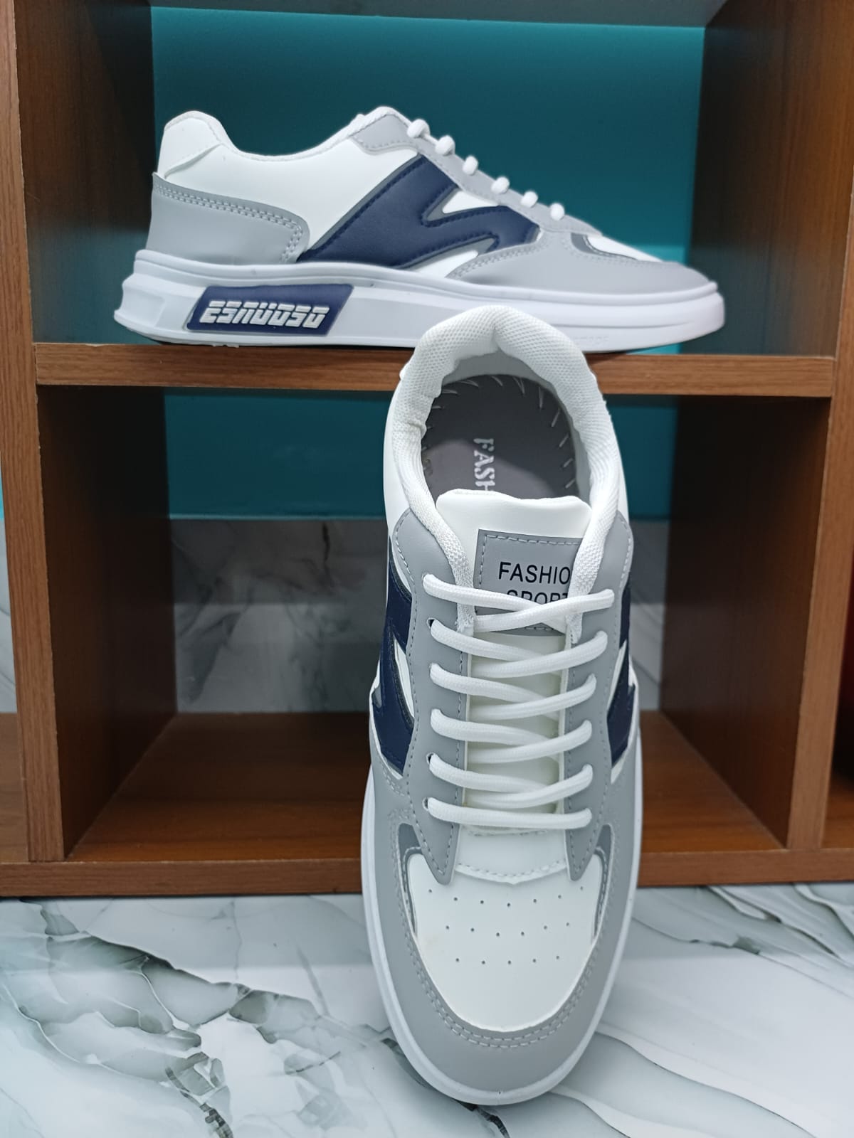 China sneakers, blue China Sneakers, Blue - Image 1